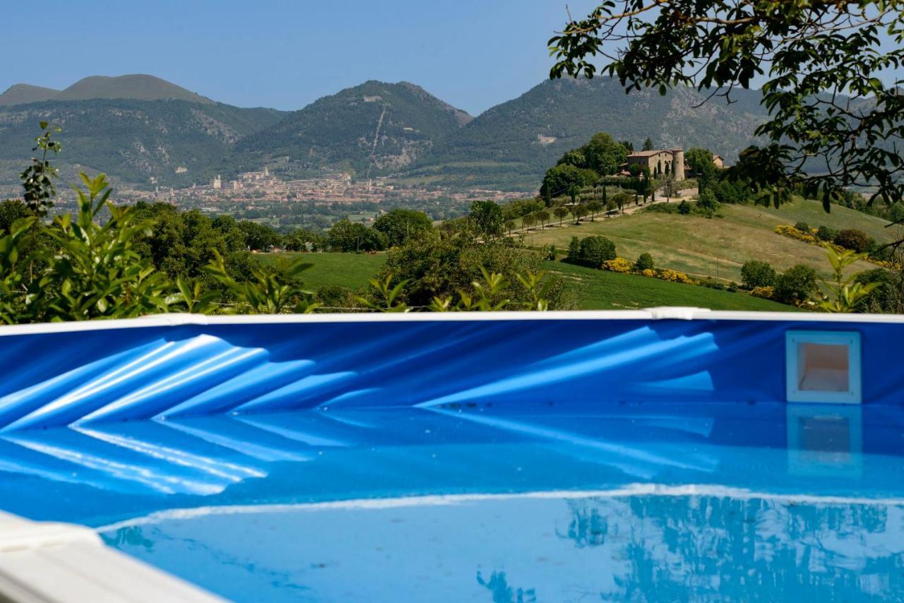 Casa Vacanze San Vittorino กุบบีโอ ภายนอก รูปภาพ